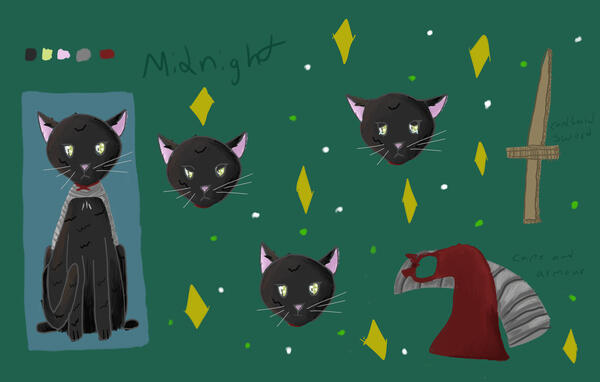 Concept art for Midnight the Knight